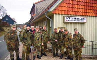 Veranstaltung: 07.-09.02.2014, Reservistenkameradschaft Sanitätsdienst mit der Reservistenkameradschaft Pinneberg, Winterwettkampf im Harz 