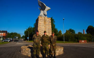 06.06.2014, Reservistenkameradschaft Sanitätsdienst, 4 Abendmärsche Zeeven 