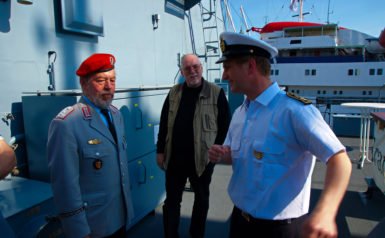 Veranstaltung: 06.05.2016, Reservistenkameradschaft Wandsbek, Besuch Fregatte Brandenburg auf dem Hamburger Hafengeburtstag 