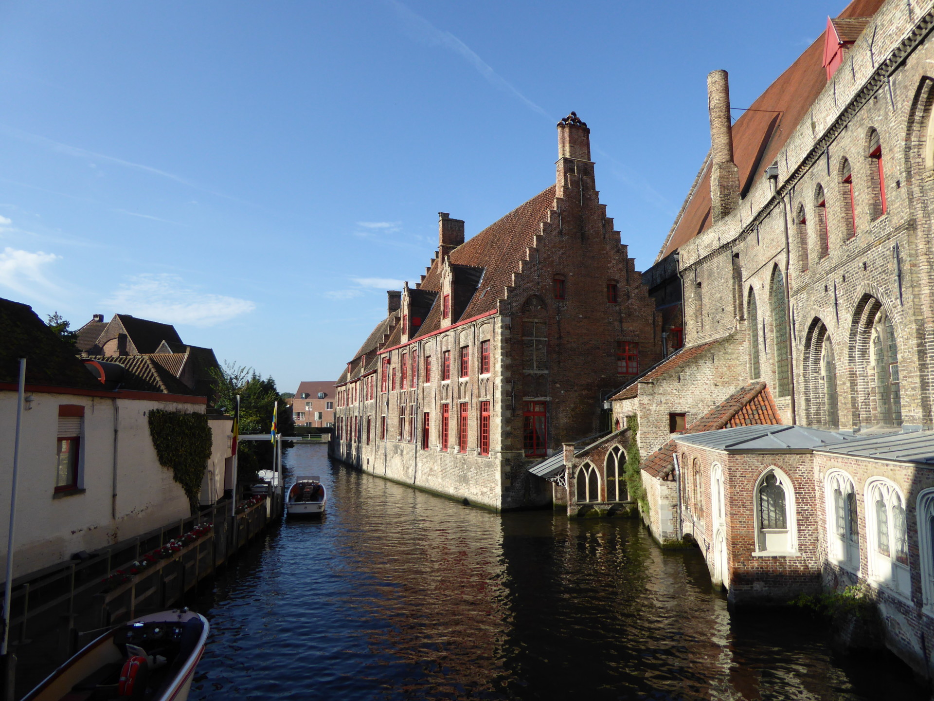 Häuser am Kanal in BRÜGGE