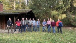 Mitglieder der RK Hankensbüttel am 28.10.2022 StOUebPl Dedelstorf