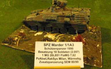 Marder 1A3 von 1975 bis 2005 bei der Bundeswehr 1:35 gebaut von Mario Krüger 