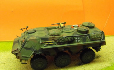 Transportpanzer Fuchs in verschiedenen Ausführungen, 6x6 Allradfahrzeug 1031 Fahrzeuge angeschafft, PiTPZ, schwimmfähig, 1:35 