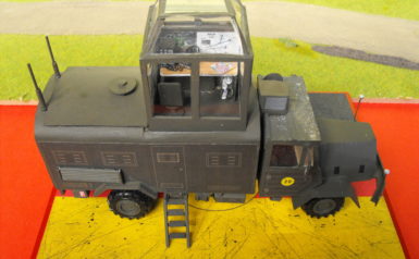 Ford LKw G-398 SAM S 3, Koffer mit Flugsicherungsaufbau bei Lw, 3t, milgl, 1:35 