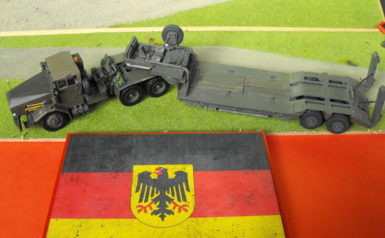 Marirus-Deutz, LKw Jupiter mit Auflieger, 178D15A, 7 t, gl, Sattelzug mit Auflieger, wurde durch 15.240FAS abgelöst, 1:35 