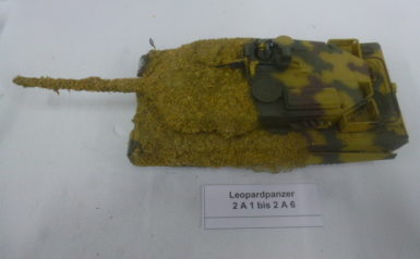 Leopard 2 A 6 getarnt, 1:35 durch Kam Krüger gebaut 