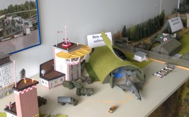 Diorama Flugplatz 