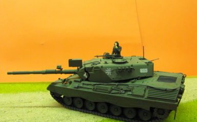 Leopard 1 A 4, langgestreckter A 3 Turm, 1:35,gebaut von Mario Krüger 