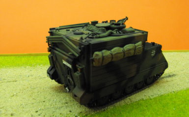 Feuerleitpanzer Art M 113 A2 G, für Panzermörsersystem, 1982 bis 1985 insg. 320 Pz ausgeliefert, 1:35, gebaut von Mario Krüger, Seitenansticht 