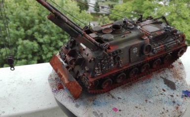 M 88 Bergepanzer. Nachfolger vom M 74. gebaut von Peter Wagner 1:35 