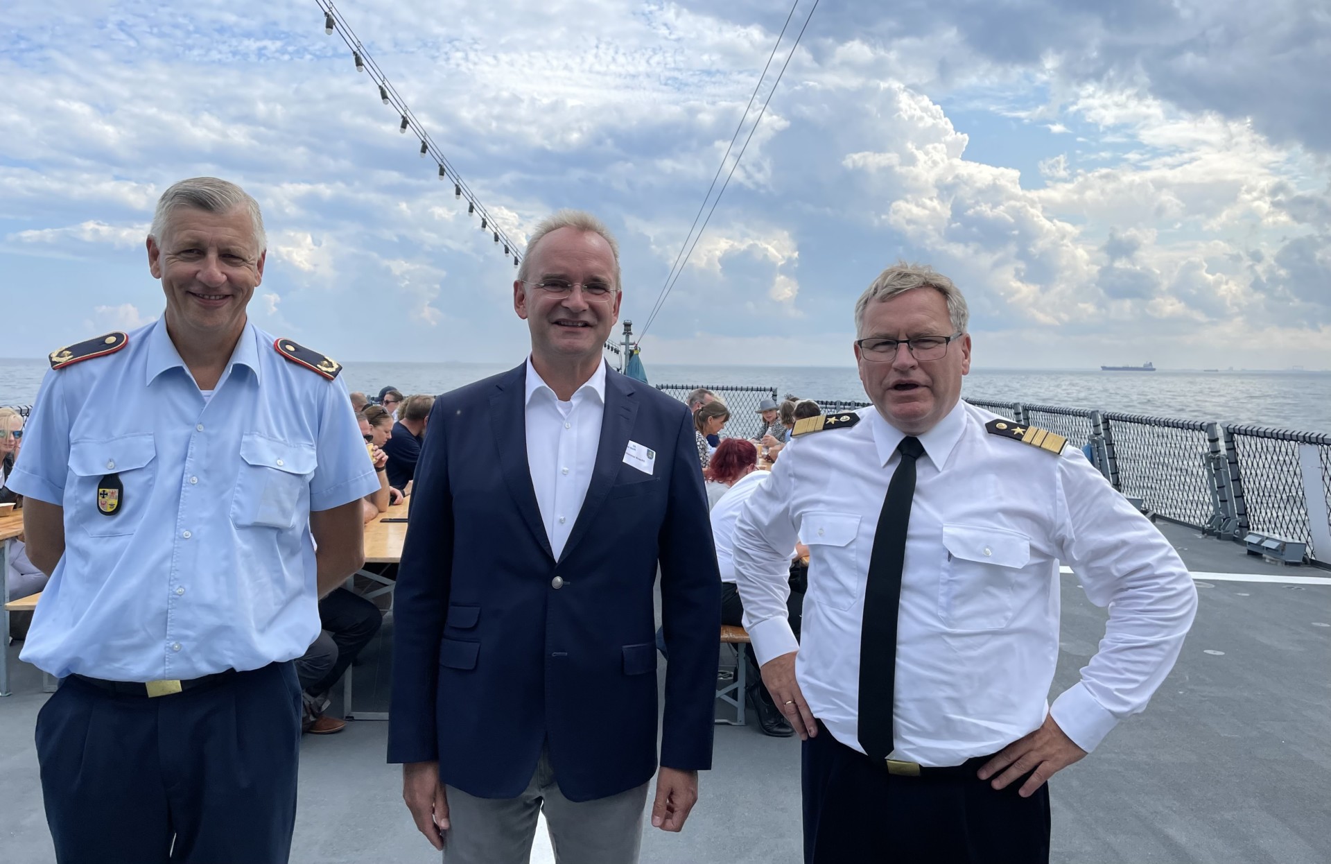 Maritime Gespräche bei Labskaus und frischem Wind - Reservistenverband