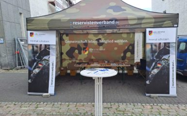 Infostand Altstadtfest Brilon 2022 