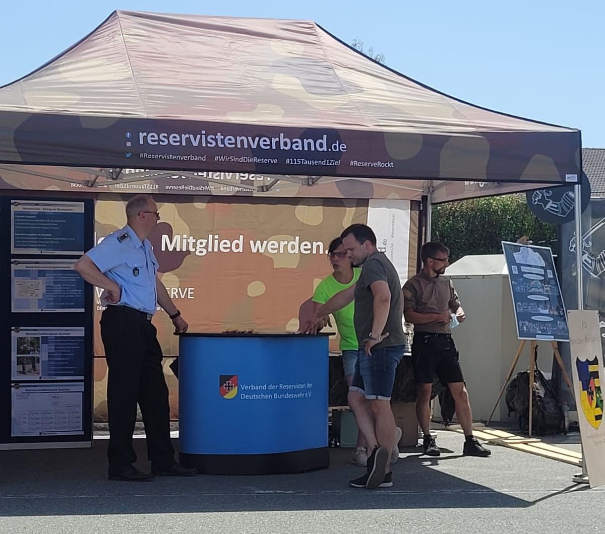 Infostand der RK Bautzen-Oberlausitz