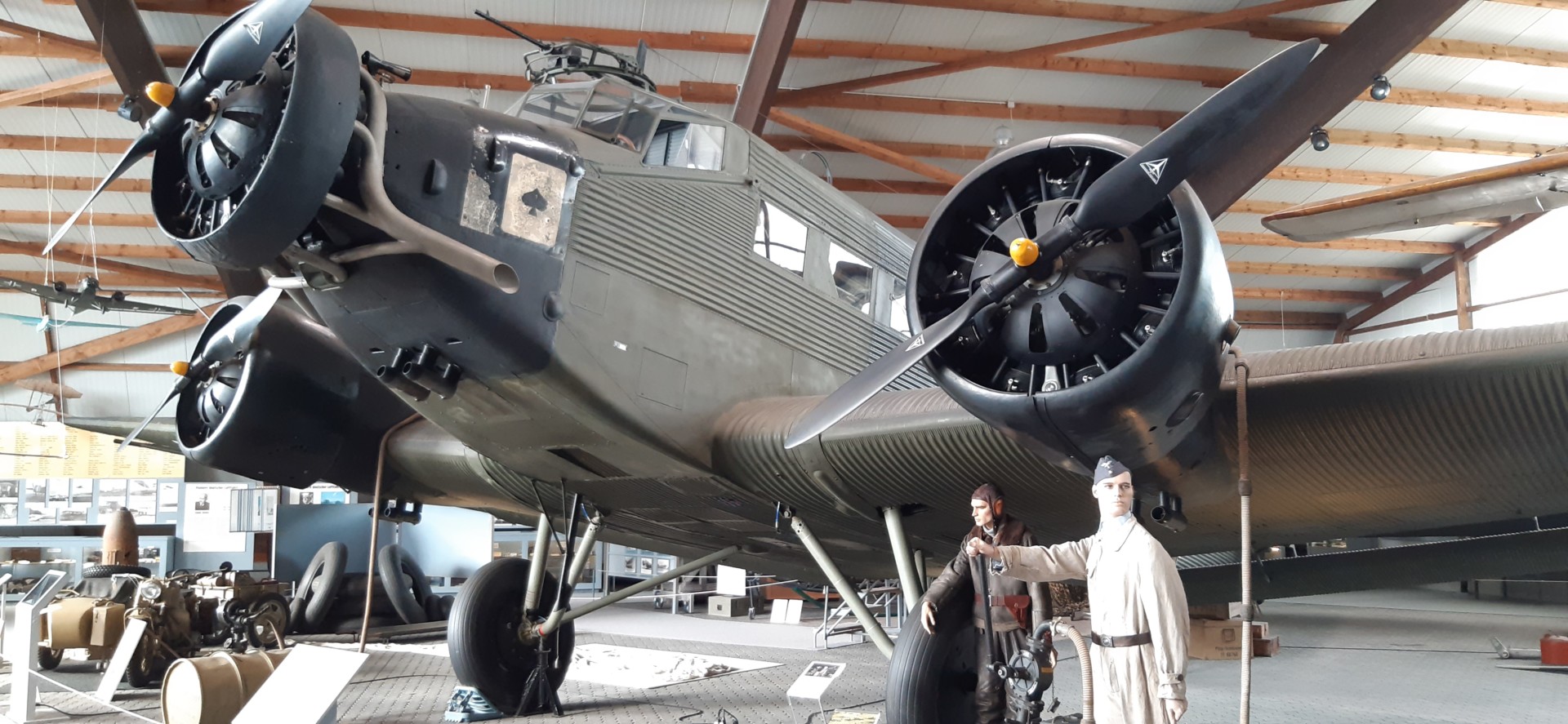 Transportflugzeug Junkers JU 52