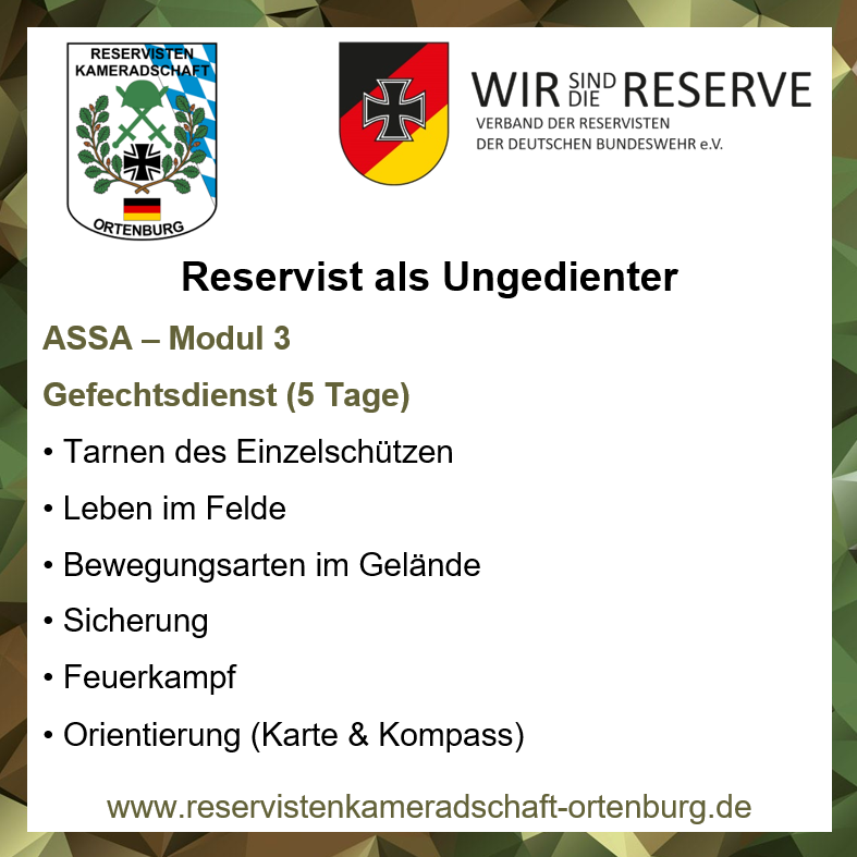 03.02.2023 Reservist als Ungedienter Reservistenverband