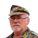 Bild vom Feldwebel d. R. Xaver Winkelmann, einem unser zwei stellvertretenden Revisoren der Reservistenkameradschaft Walldürn.