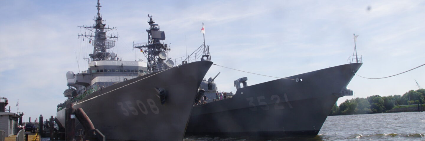 Veranstaltung: 01.09.2024, Open Ship Schulschiff Kashima und Schulzerstörer Shimakaze, Landeskommando Hamburg