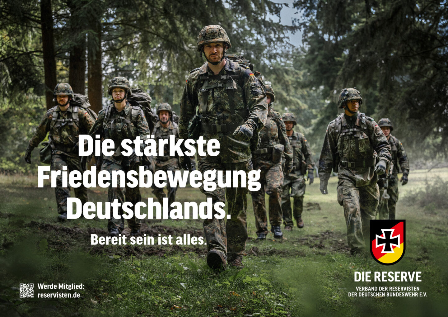 Reservistenverband präsentiert Imagekampagne Bereit sein ist alles! Reservistenverband