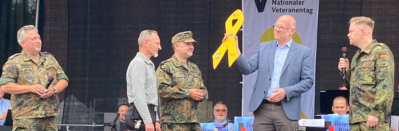 Der erste Nationale Veteranentag wurde auch in Duisburg gefeiert.